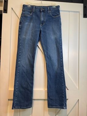 Carhartt Medium Blue Straight-Leg Women's Jeans